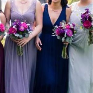 BHLDN navy prom or bridesmaids formal dress